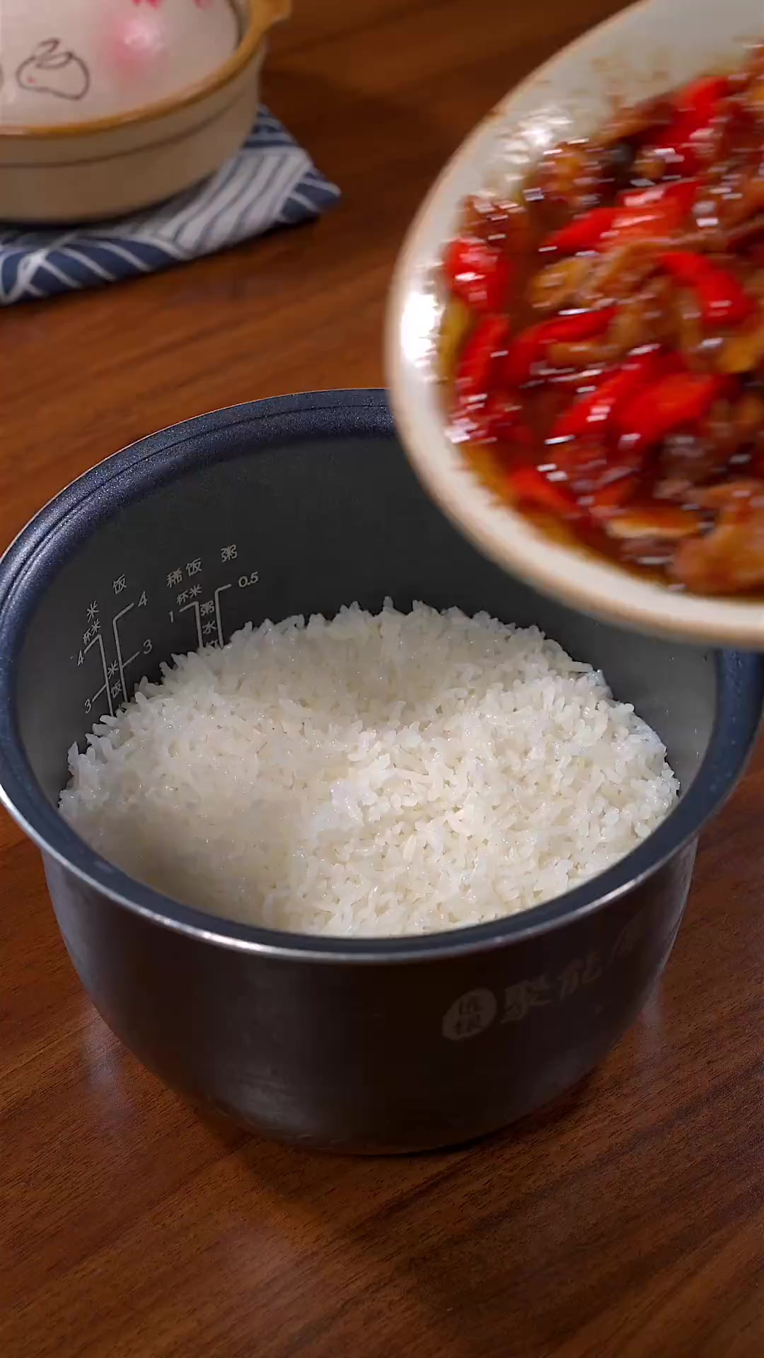 每次去长沙，我都会点这个肉汤泡饭，今天在家完美复刻了，给老公