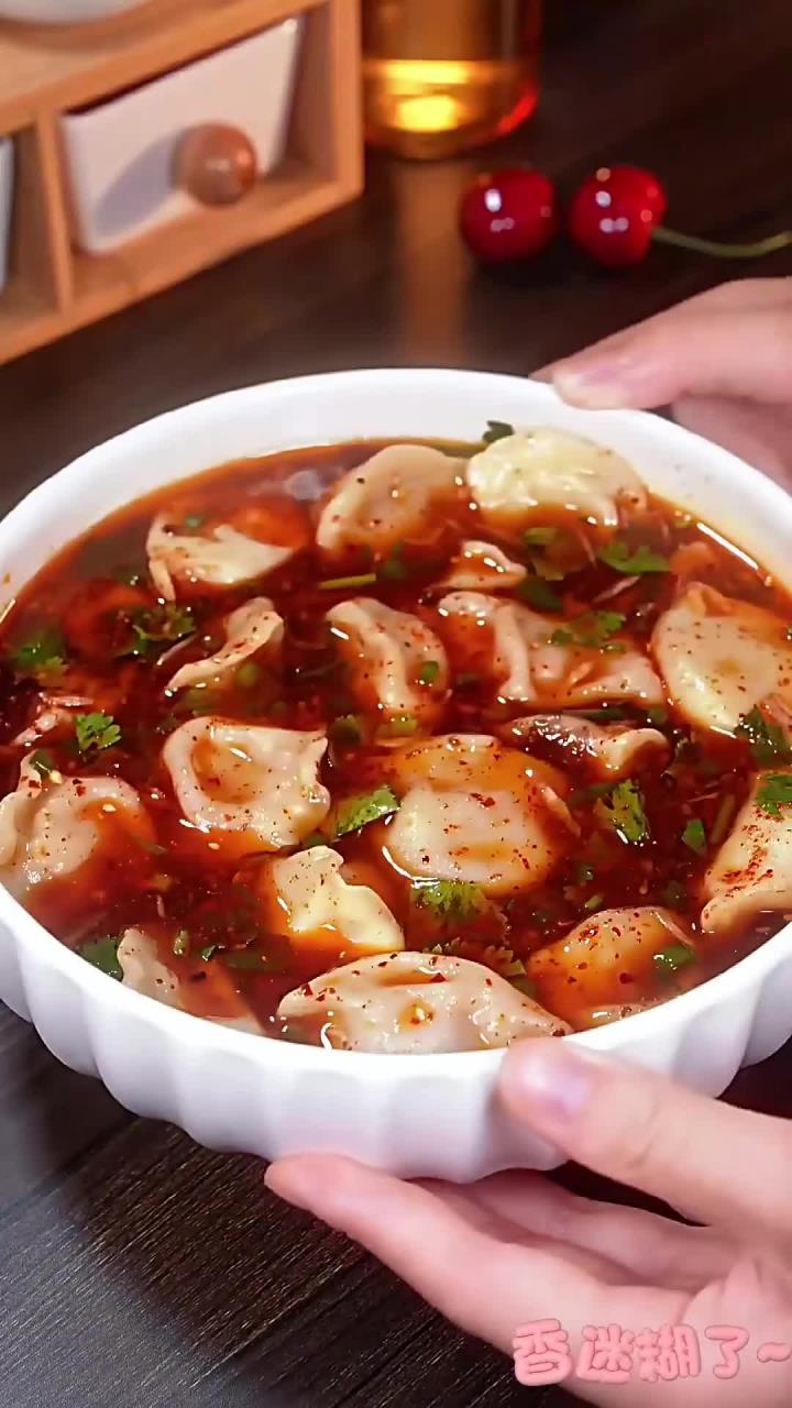 这是我认为饺子最好吃的做法,一口饺子一口汤太满足啦!