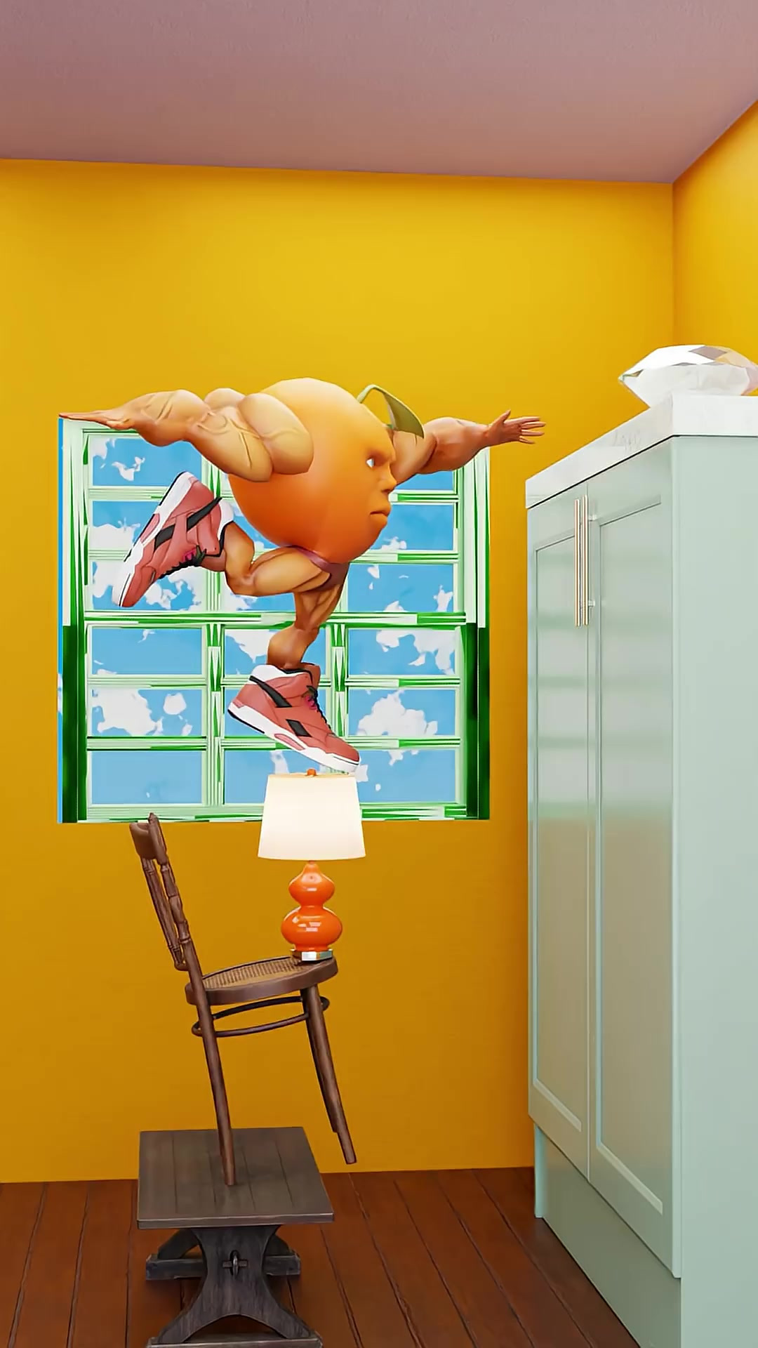 小鲨鱼抱着的兔子