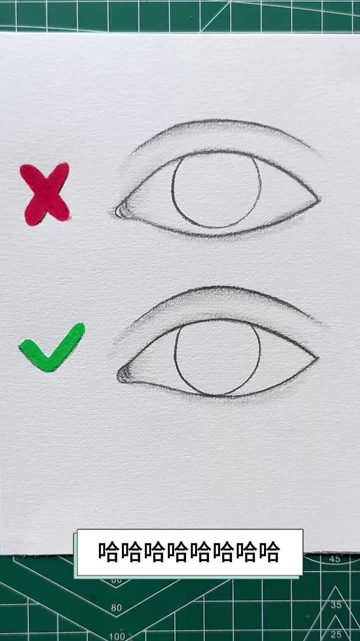 画眼睛教学