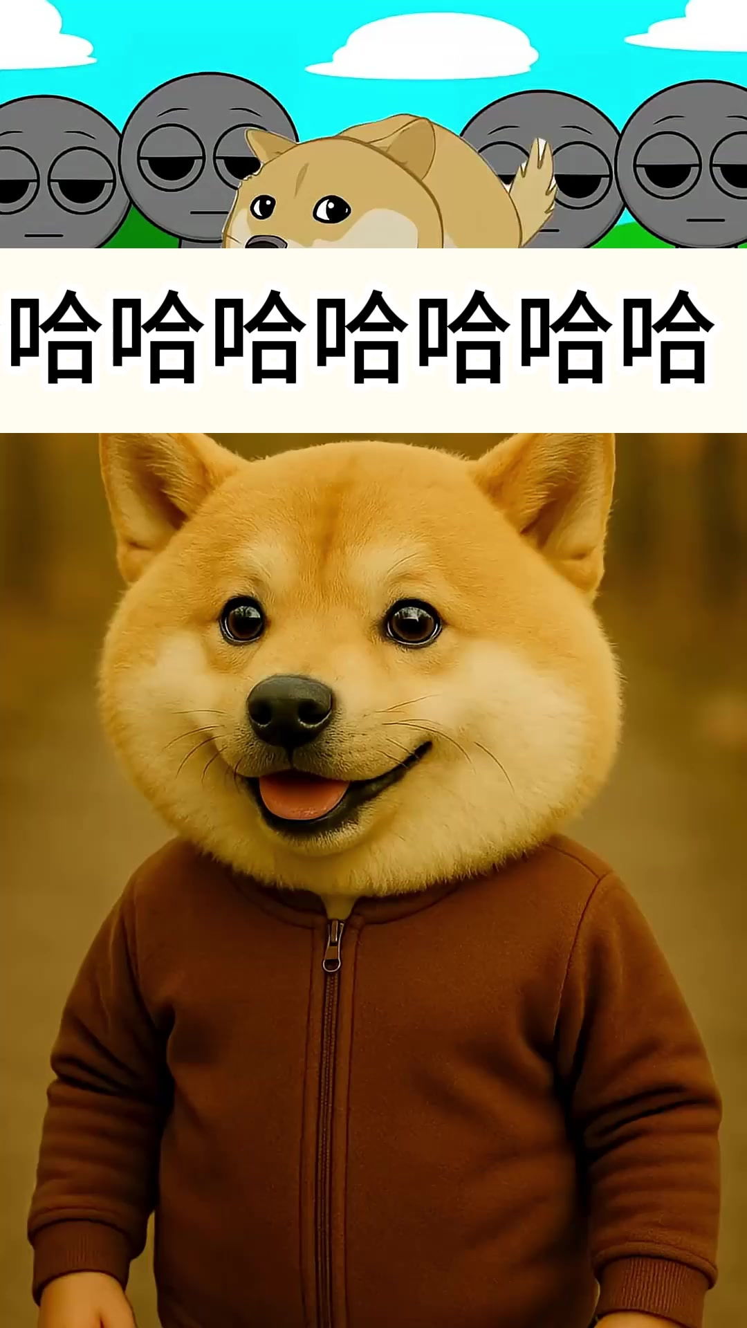 卡通狗的魔性笑声