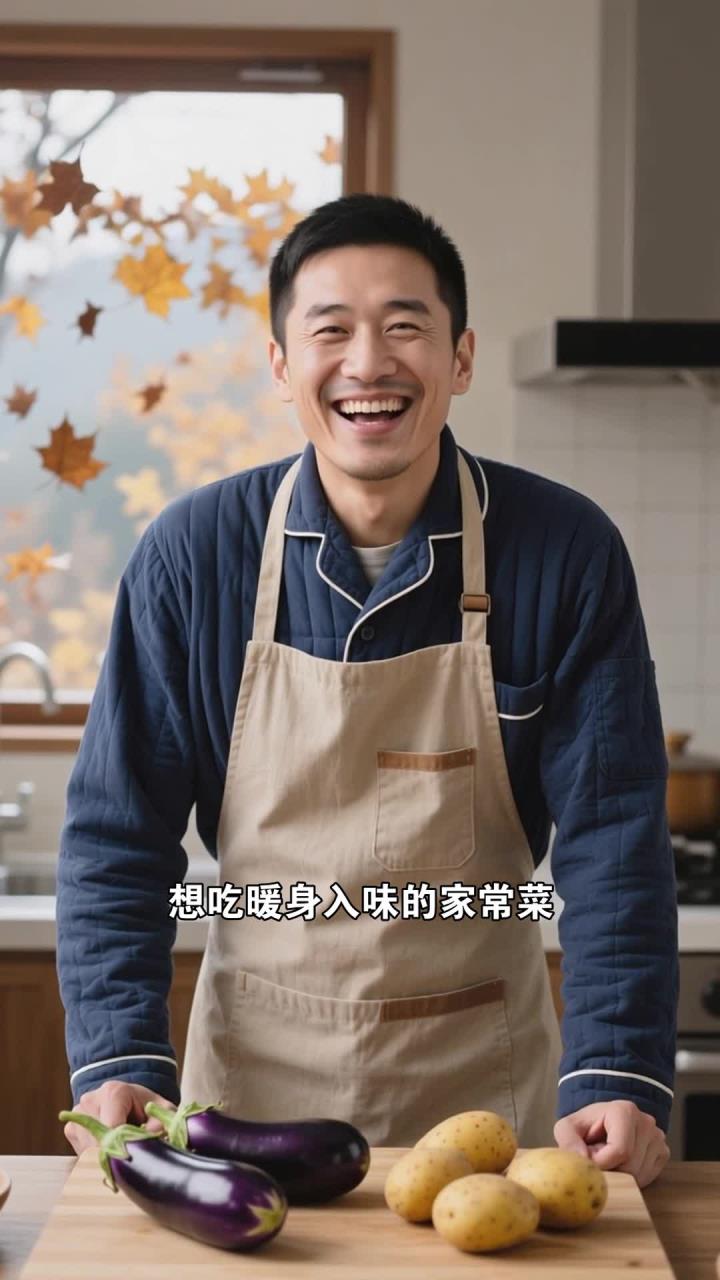 秋冬吃茄子，茄子烧土豆暖身又入味