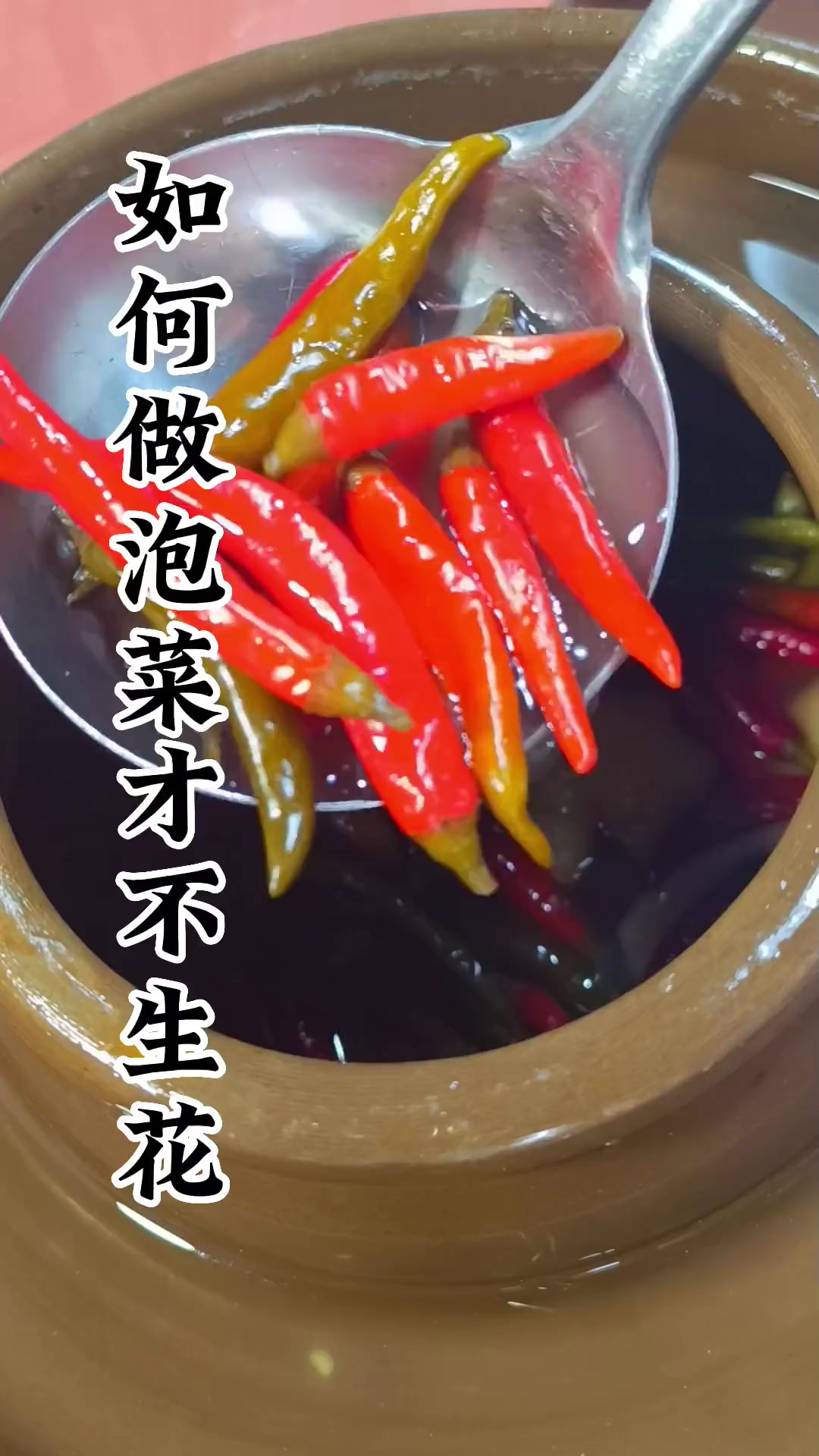 泡菜这样做不生花还又香又脆