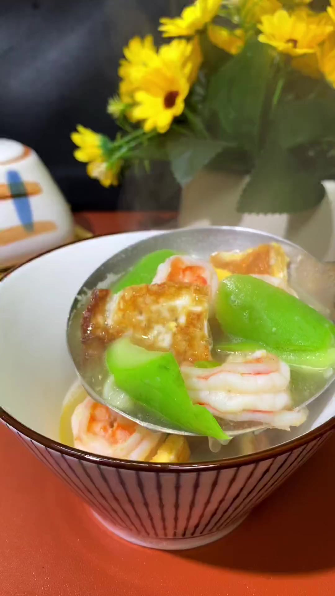 又解锁一个鲜甜清淡的丝瓜汤，做法超简单的