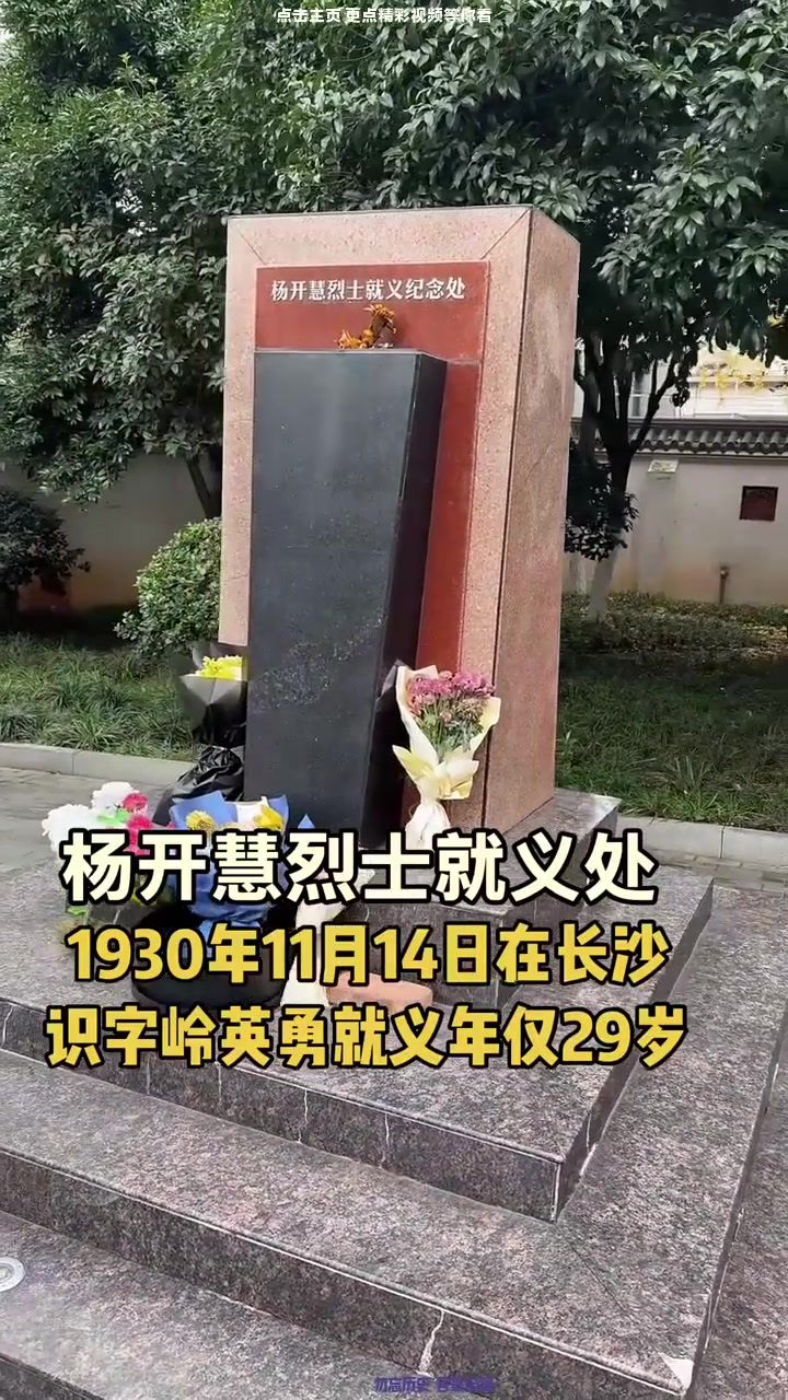 这里是当年的荒山野岭，是刑场，是英雄烈士就义的地方，是长沙城