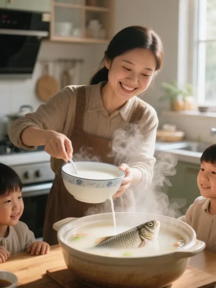 汤越浓越有营养？错！这层“白汤”其实是脂肪