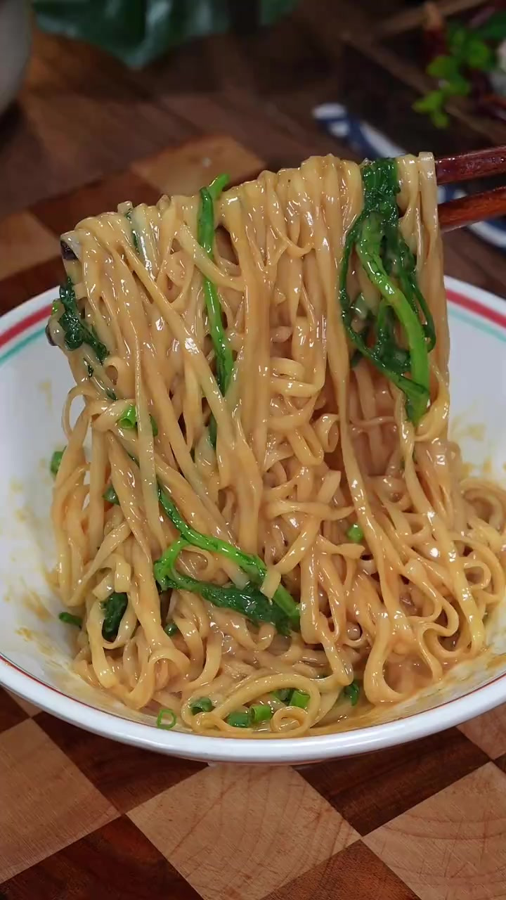 沙县拌面 开学了，孩子的早餐不要总是去外面吃，你就在家做个沙