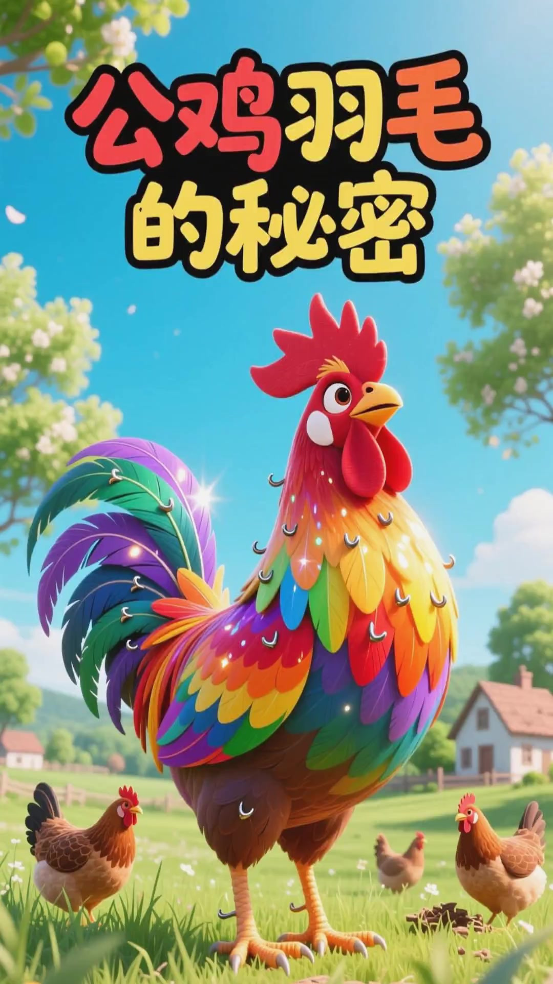 为什么公鸡比母鸡更漂亮呢？