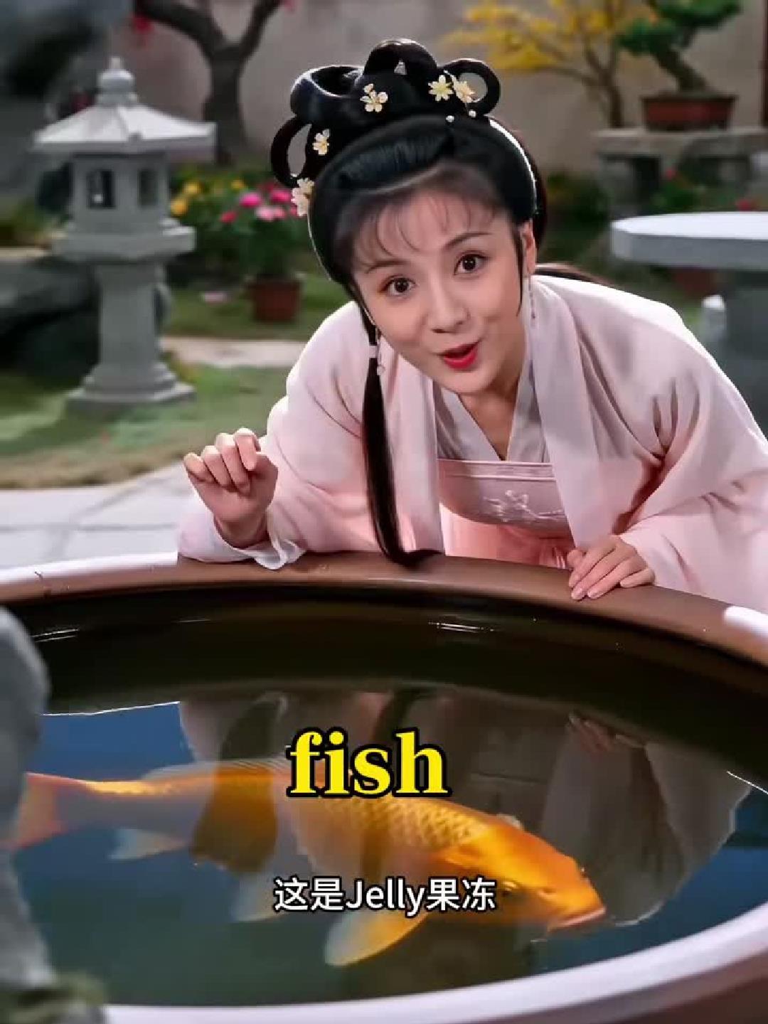 趣味英语：jellyfish水母，果冻鱼！