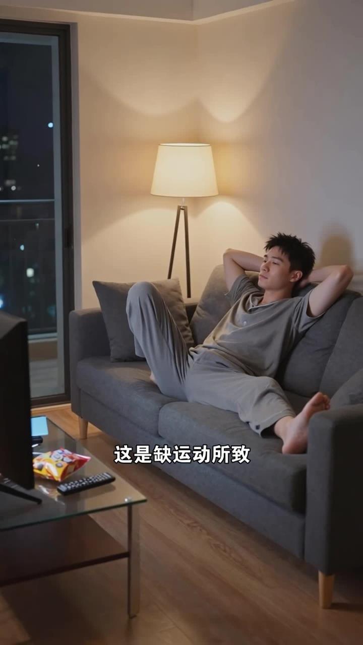 坚持运动巧养生,男性肌肉有力体态更挺拔