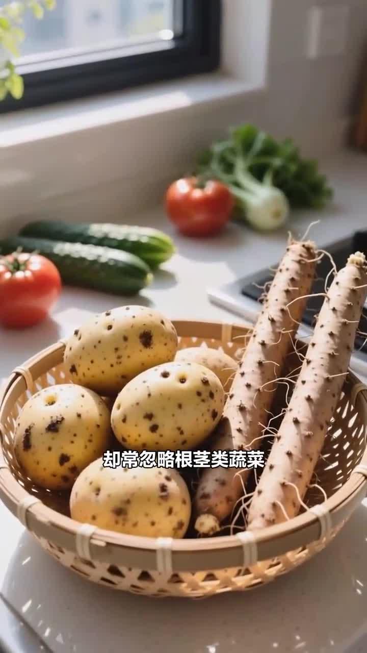 吃蔬菜别少根茎类，营养全面助健康养生