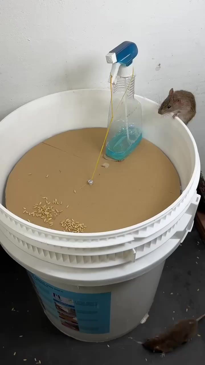 看我制作的这个抓鼠神器怎么样?
