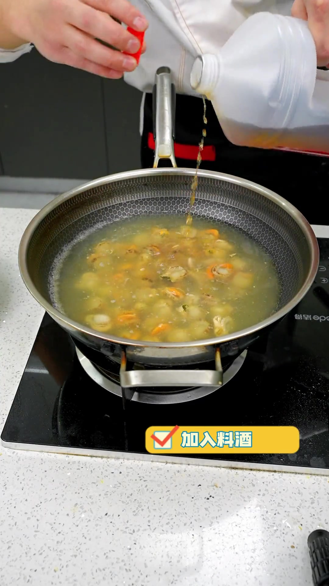 简单又美味的爆炒扇贝肉,好吃又下饭