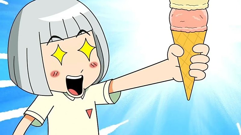 冰激凌太好吃了