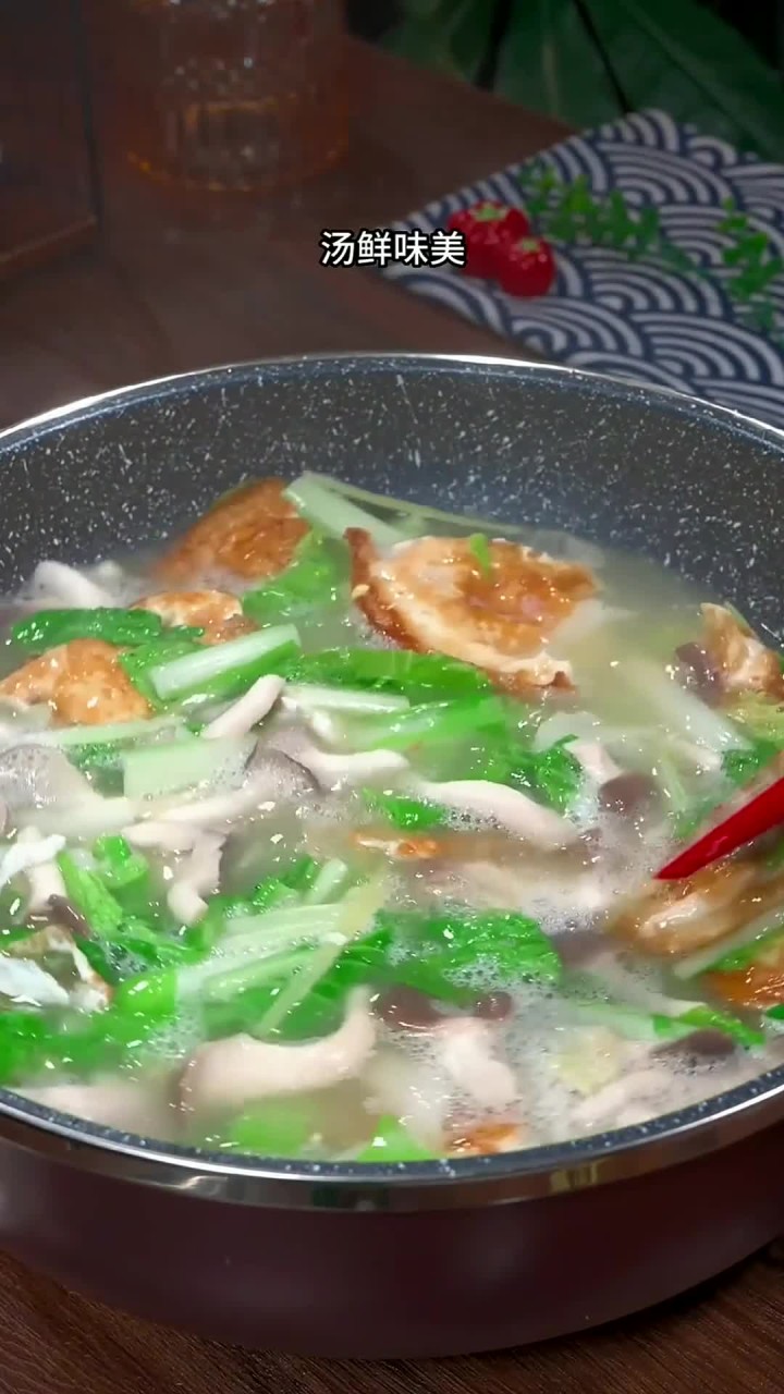 想喝美味白菜汤?跟我这样做,鲜香营养又简单!