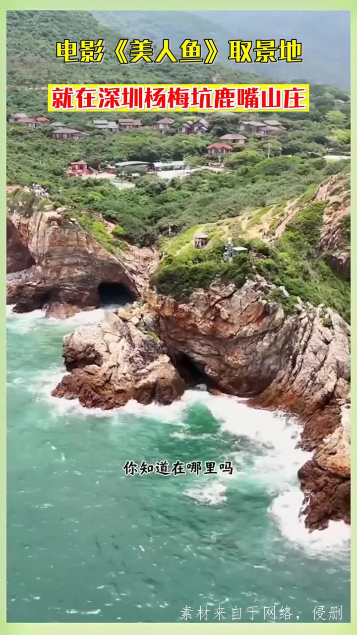 电影《美人鱼》取景地,就在深圳杨梅坑鹿嘴山庄