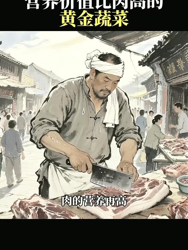 每日养生健康一生:营养价值比肉还高的几种蔬菜组合,你记住了吗