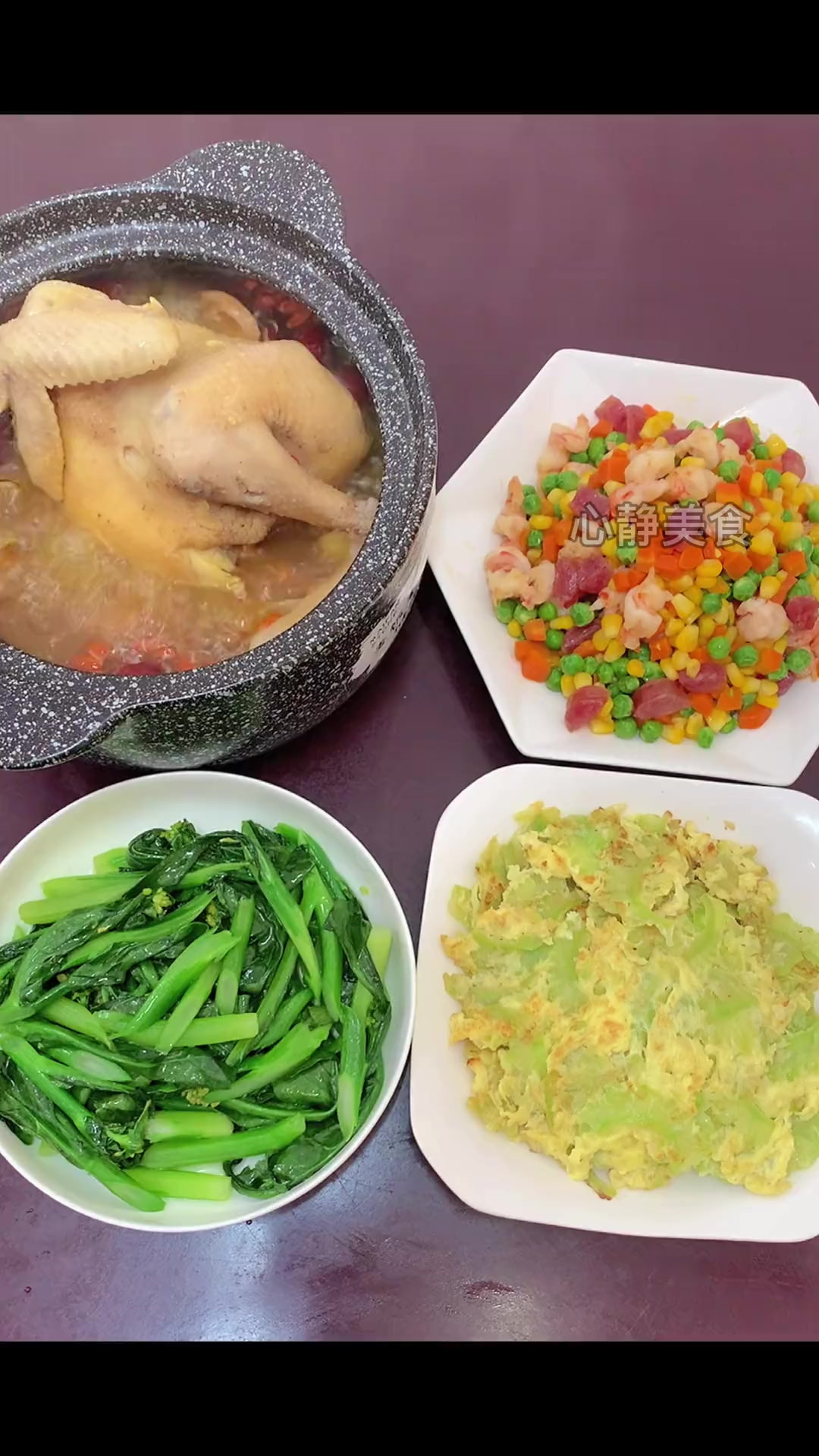 忙碌的生活,不能忘了爱自己爱家人,煲个人参虫草花鸡汤