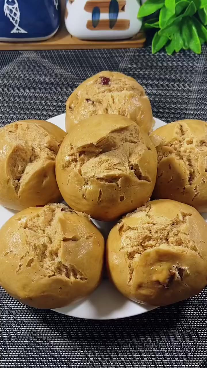 红糖大枣开花馒头