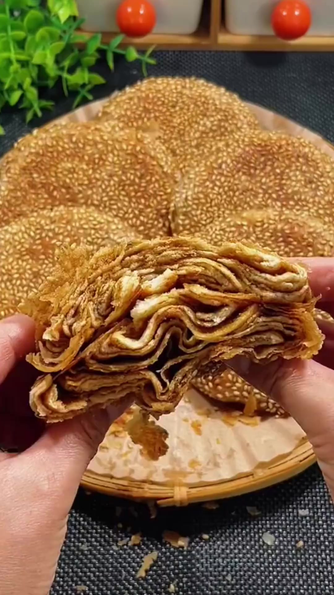 大家快点做起来吧麻酱烧饼