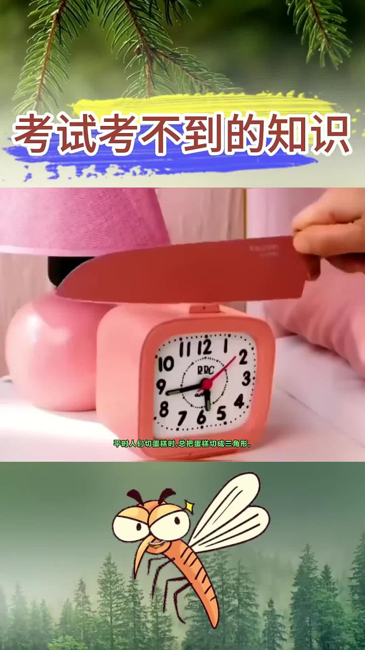 学霸不会告诉你的知识：原来这才是切蛋糕的正确方式