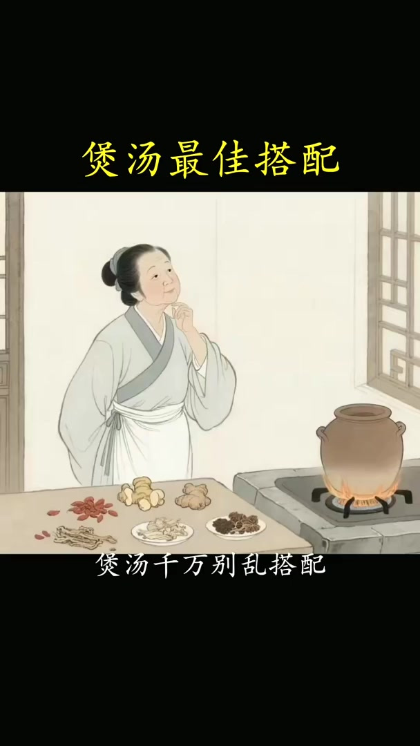 煲汤最佳搭配指南,这几组组合鲜掉眉毛