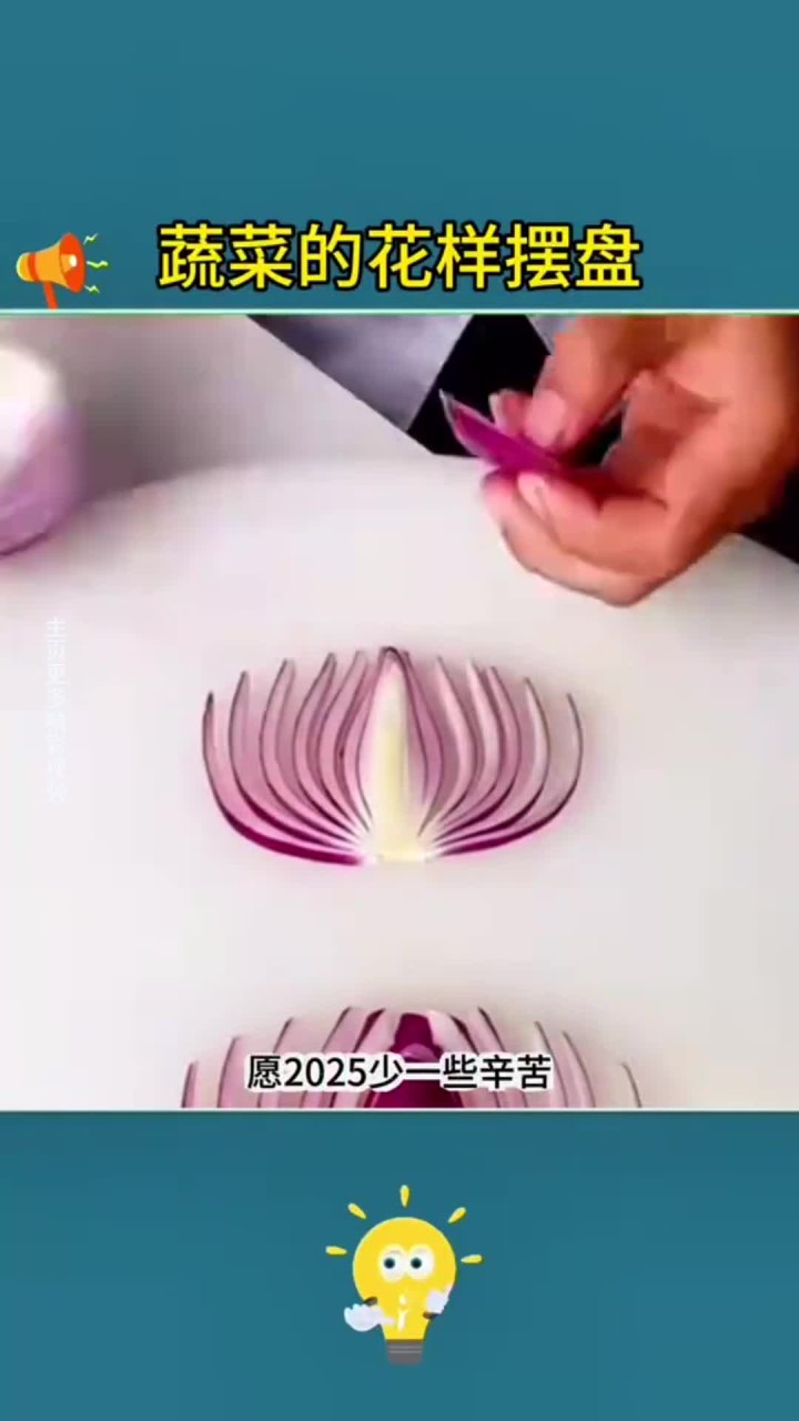 蔬菜的花样摆盘 (1)