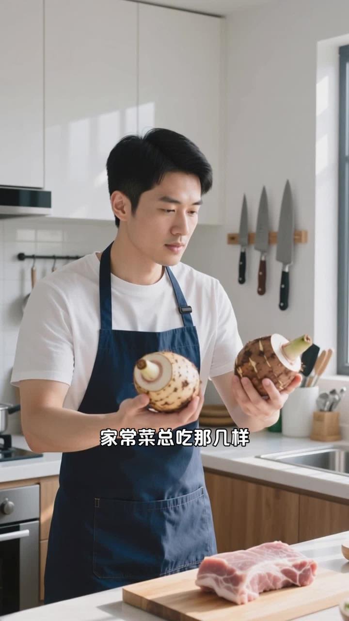 芋头炒肉丝，鲜香又入味，下饭超给力