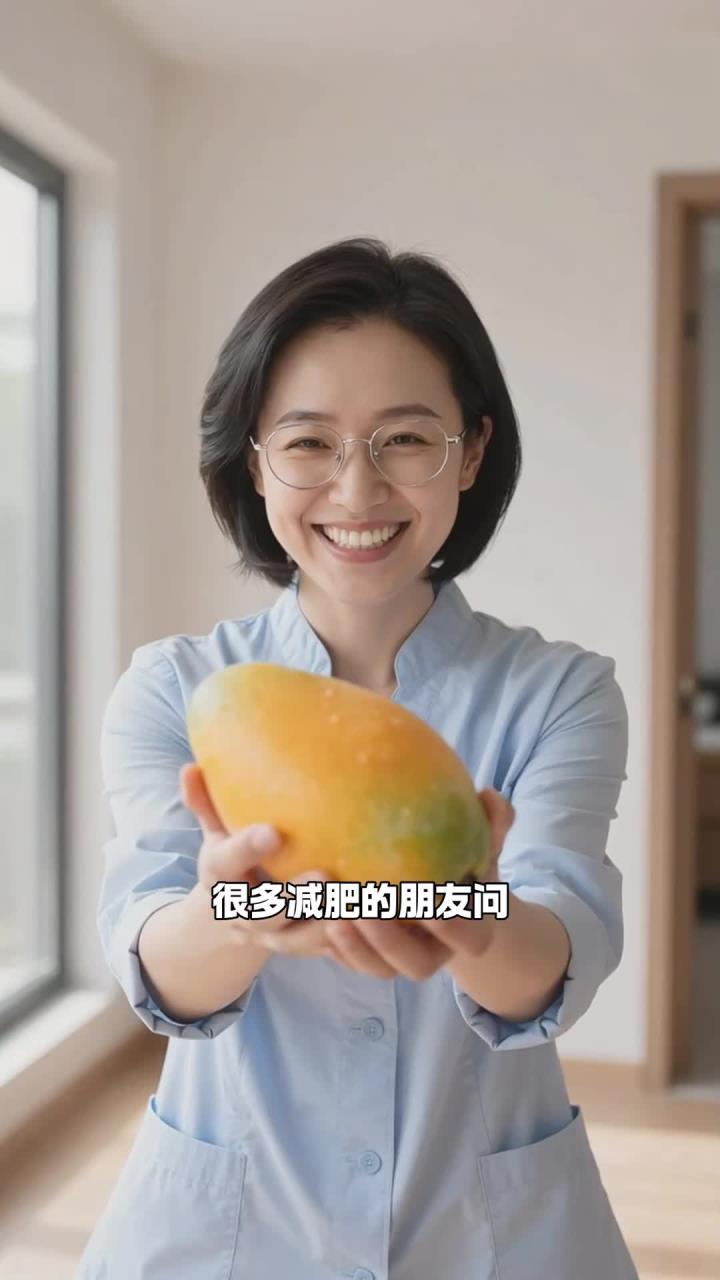 减肥期吃芒果能减肥吗,健康养生热量相对高要适量
