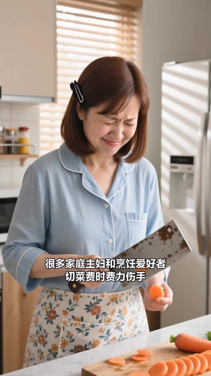 选对切菜刀套装,锋利好用助健康养生