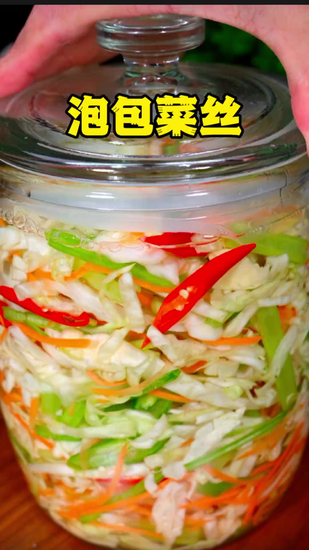 泡包菜丝 在家也能做出好吃的泡菜，酸爽清脆，下饭好吃
