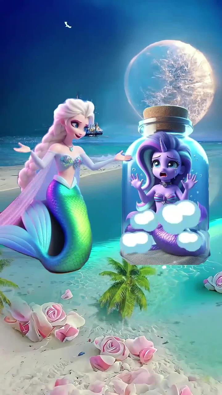 小马宝莉变成了美人鱼