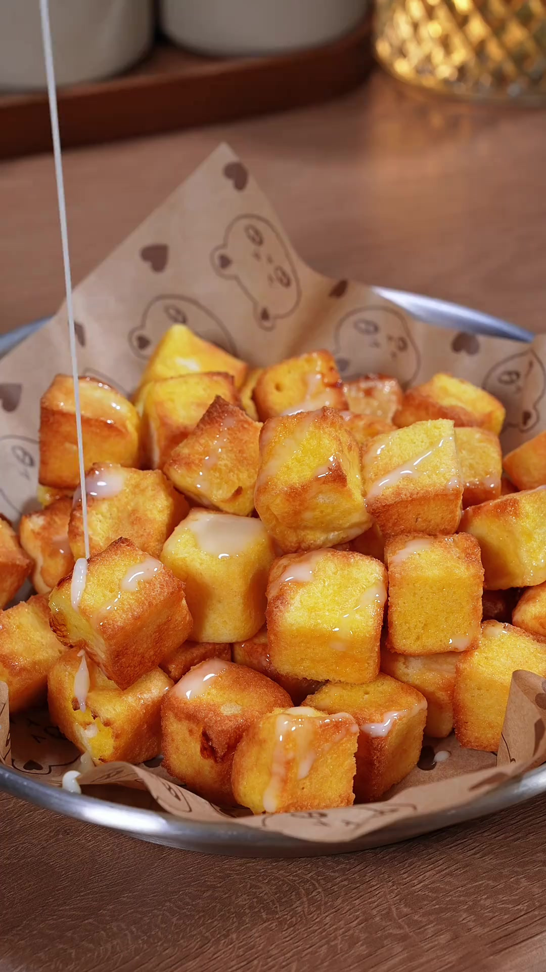 一起做焦香酥脆的奶香馒头块吧，香香甜甜太好吃了