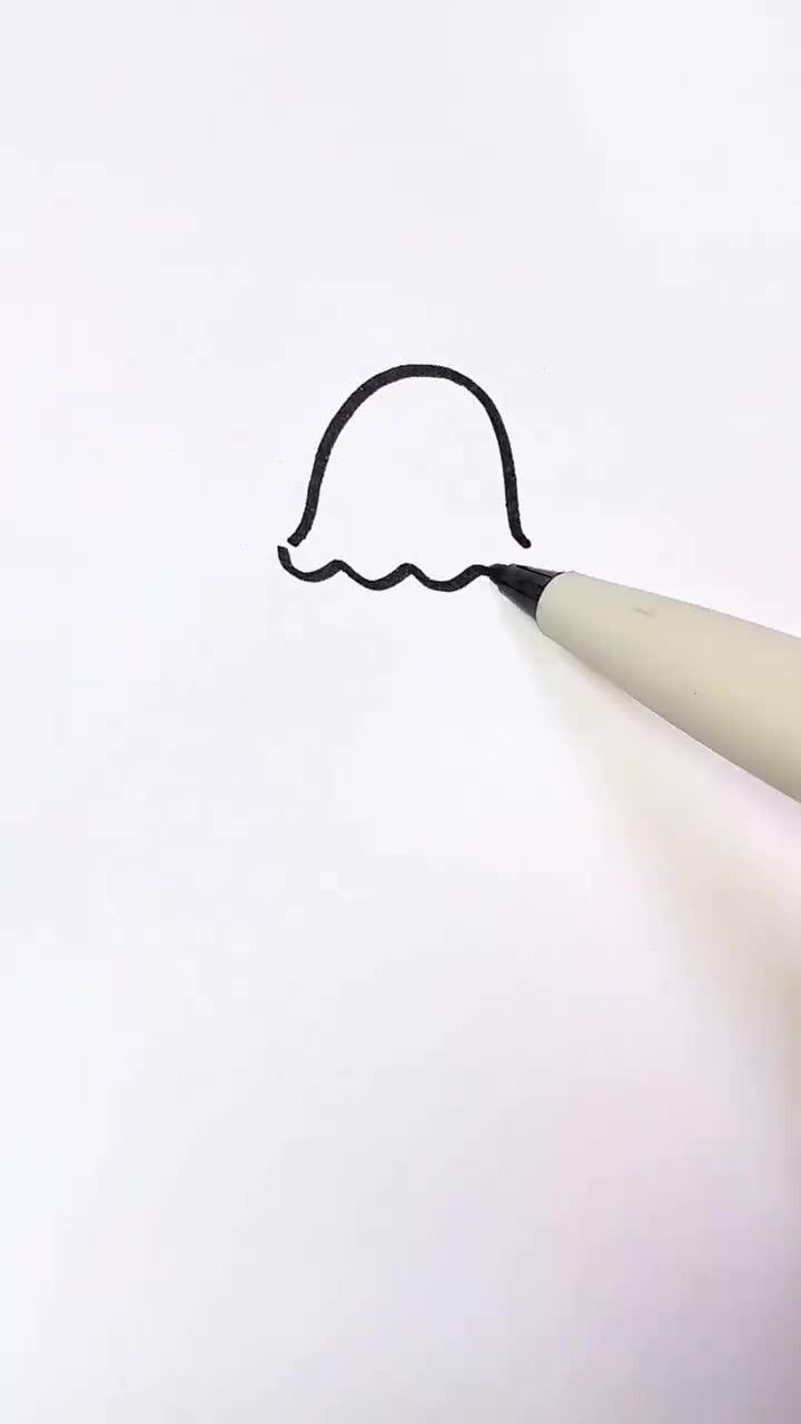 母鸡这样画太可爱了,和孩子一起画吧