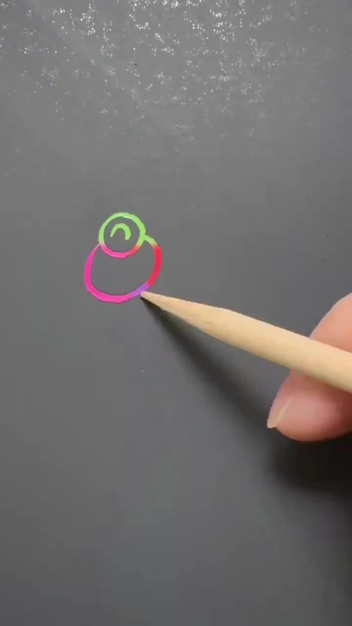 画一只飞舞的小蜜蜂