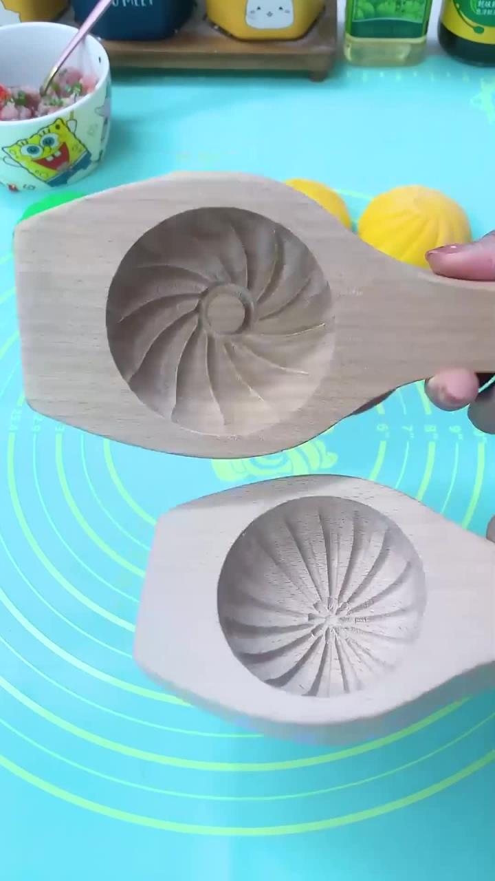 蒸馒头蒸包子一定要用这个木头包子模具!