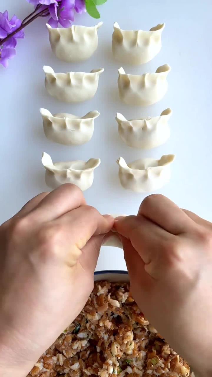 饺子的花式包法 饺子包法 包饺子 包饺子手法教程