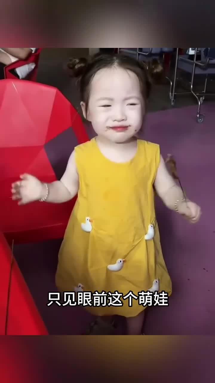 大口吃肉也太可爱了