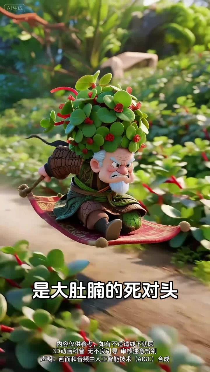 路边常见的马齿苋你知道有什么作用吗?马齿苋 马齿苋菜 涨见识 野菜 原创动画