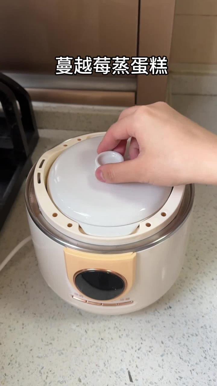 10个月的宝宝就能吃的.蔓越莓蒸蛋糕