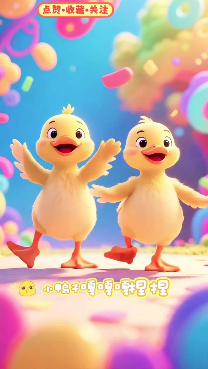 《小鸭子嘎嘎嘎》小兔子乖乖启蒙儿歌