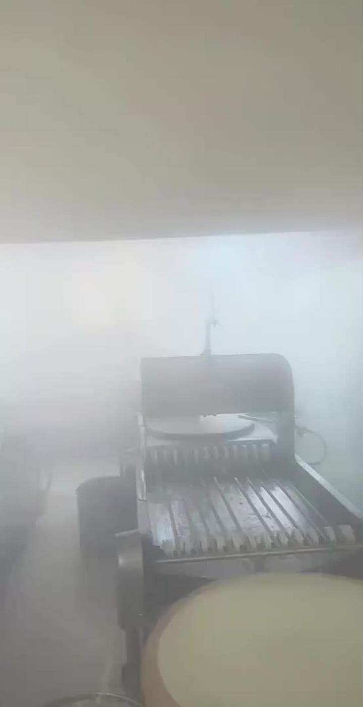 全自动仿手工煎饼机,这样的效率真是太快了