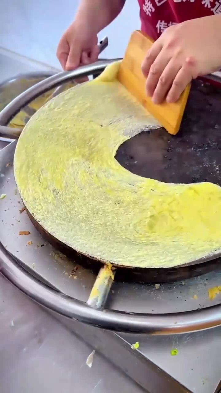 杂粮煎饼的做法