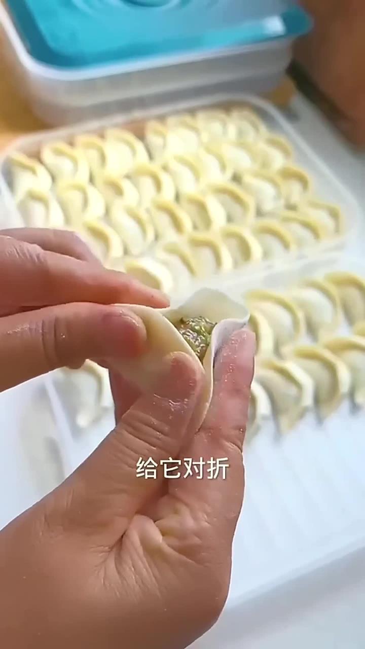 手工水饺新包法