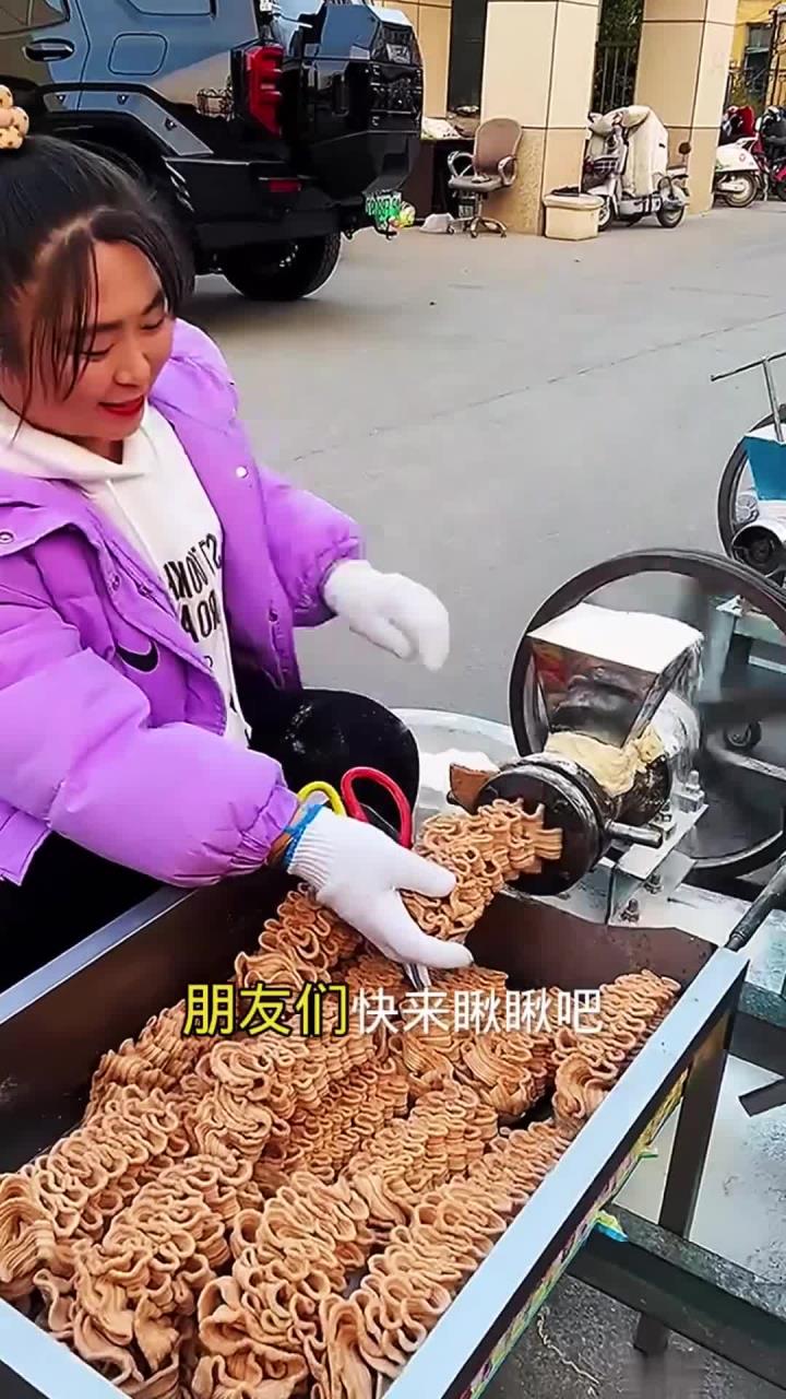 高手在民间,研究的爆米花机器