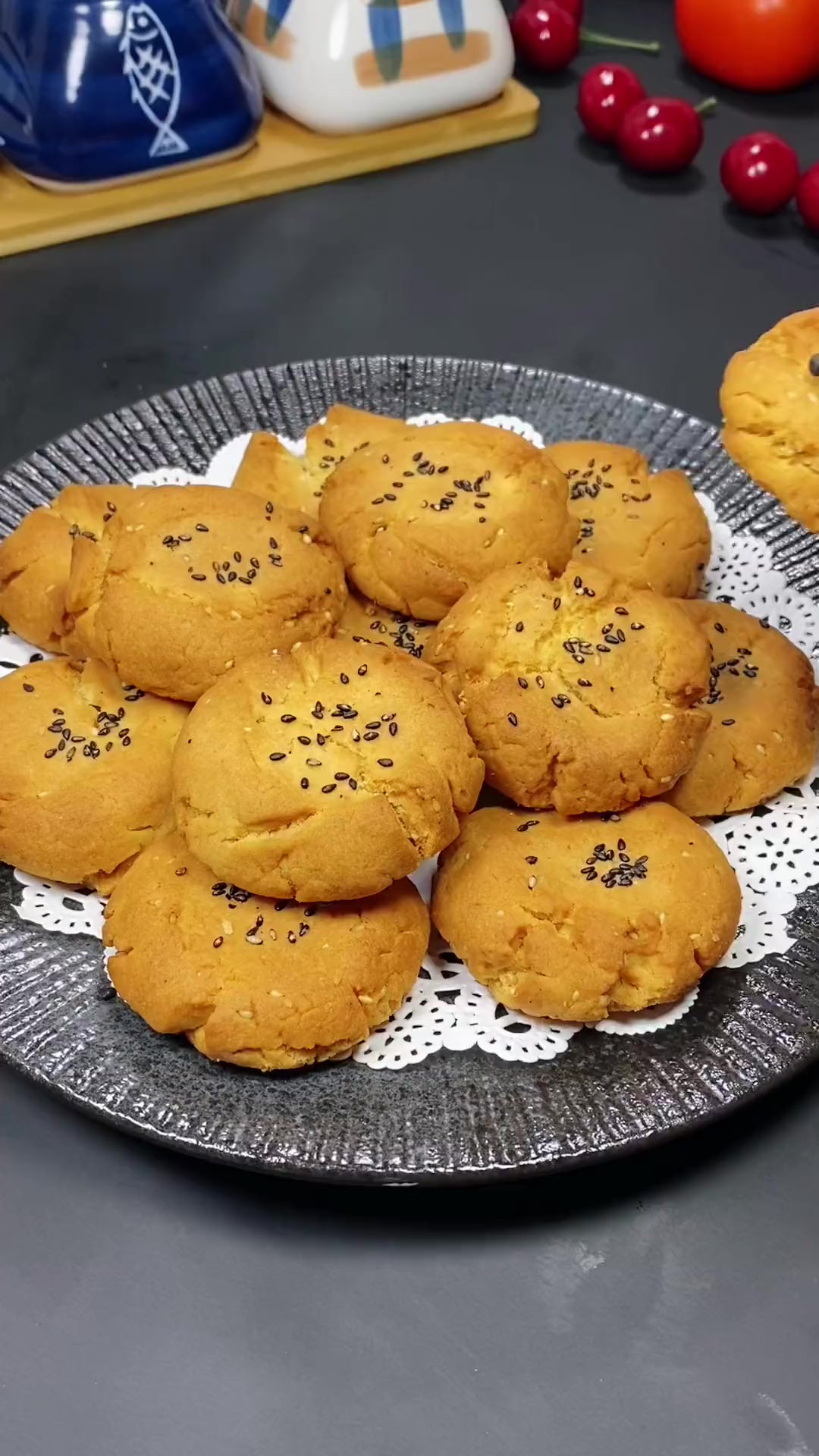 在家做桃酥，香甜酥脆一点不比买的差哦