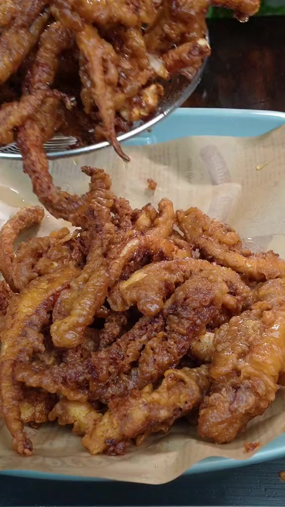 香酥鱿鱼须学会了可以去摆摊了!香酥脆!
