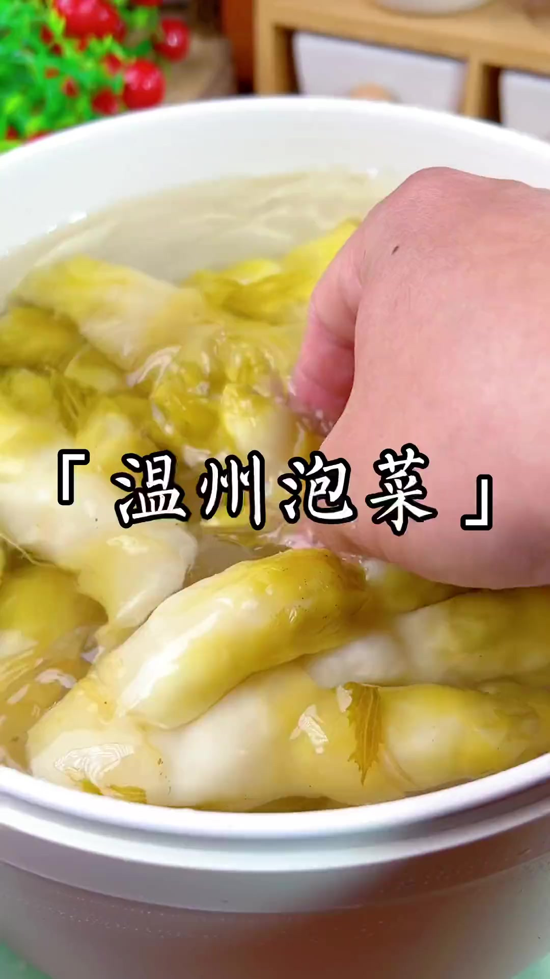 温州泡菜我们叫榨菜,也叫酸娃娃菜～