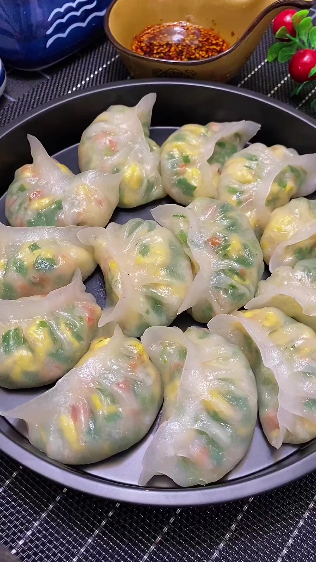 水晶饺子，既好看又好吃！