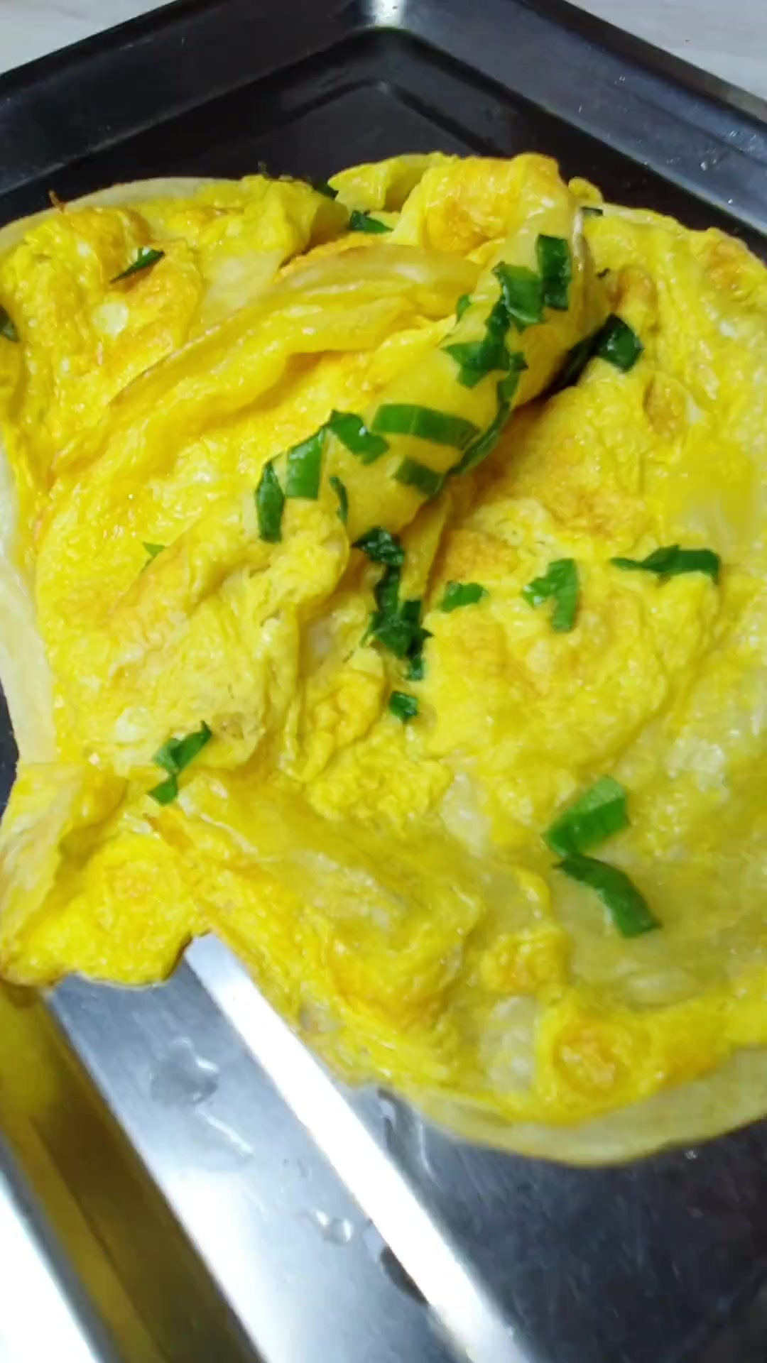 大家快点做起来吧家常鸡蛋饼